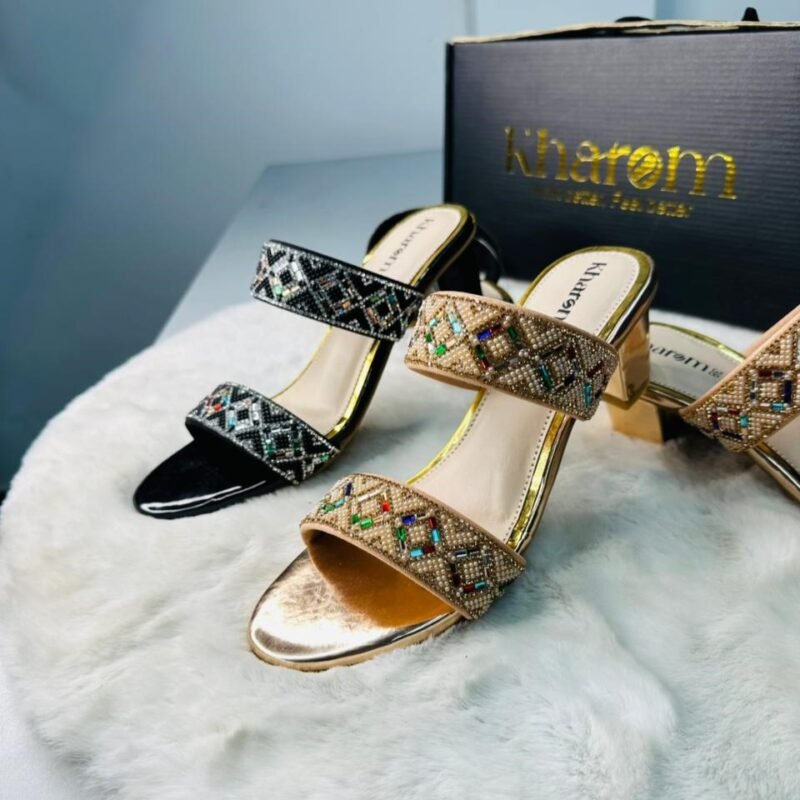 Kharom SparkleStrap Block Heels
